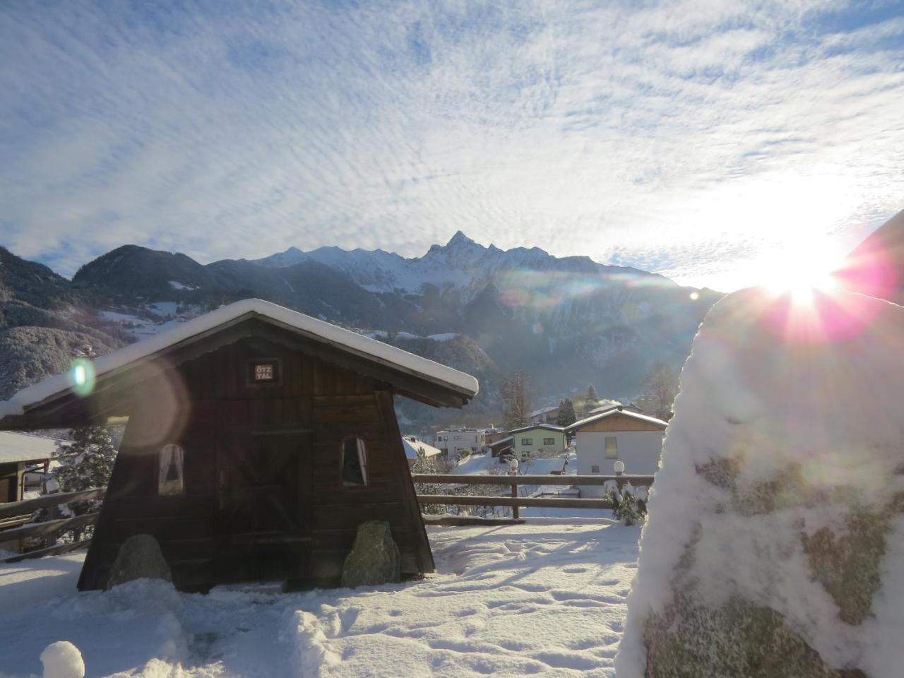 Ferienhaus Oetztal-Lodge Sautens Εξωτερικό φωτογραφία